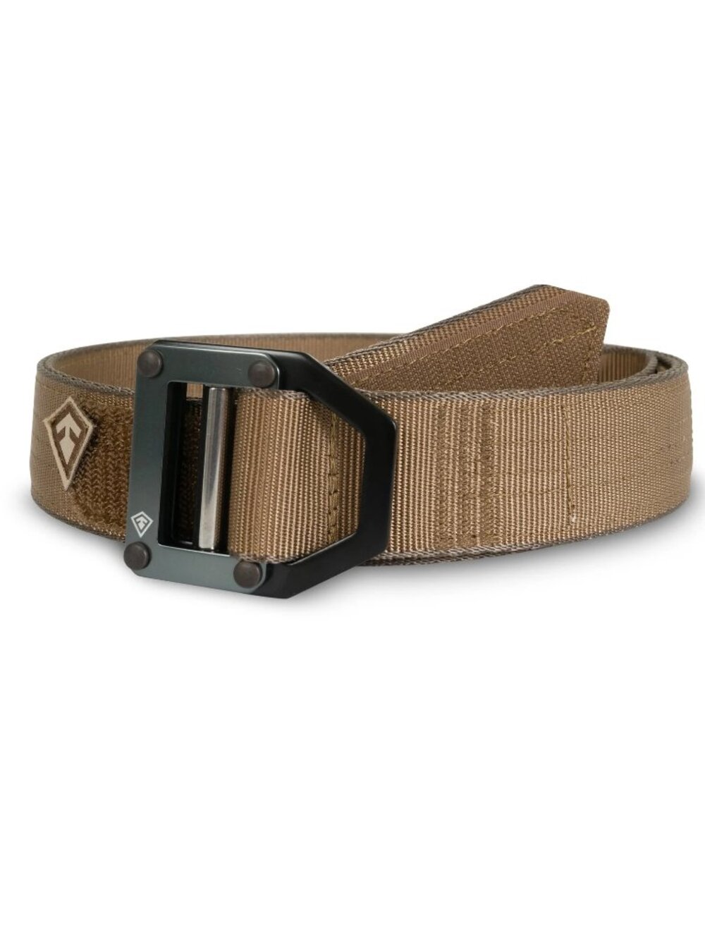 First Tactical BDU 1.5” Coyote Colored Velco Belt  - Men's Large - NWOT